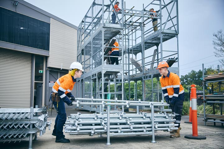 Statement of Attainment in Licence to Erect, Alter and Dismantle Scaffolding - Basic Level