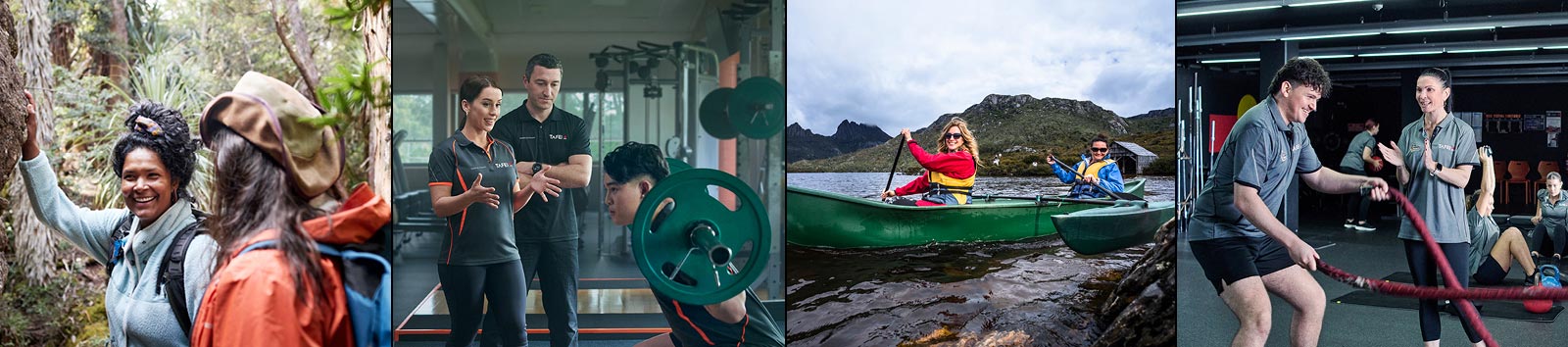 Sport and recreation grid banner