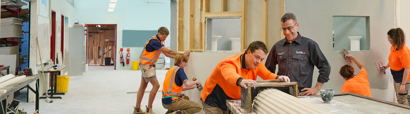 Wall and Ceiling lining classroom