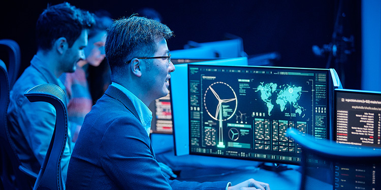 Cyber security student