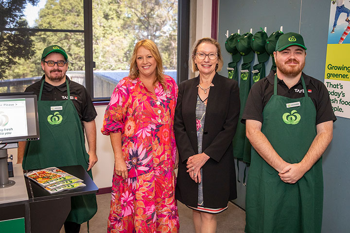 Group of people posing for a photo