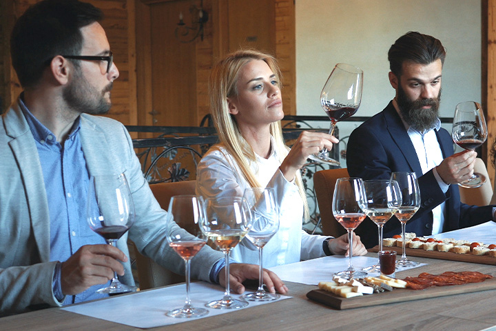 TAFE Statement in Block  A - WSET Level 4 in Wines